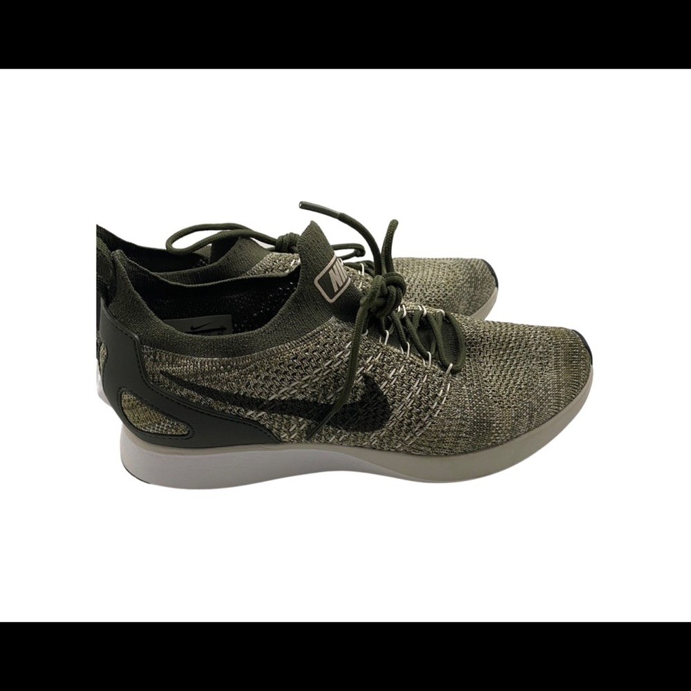 Nike Air Olive Green Knitted Sneakers